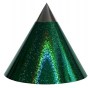 Kuželová pyramida velká (30 cm) - zelená tečky